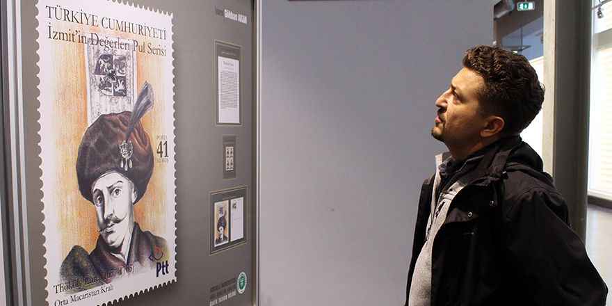 Türkiye Cumhuriyeti “İzmit’in Değerleri Pul Serisi” Sergisi, KOÜ Güzel Sanatlar Fakültesi.