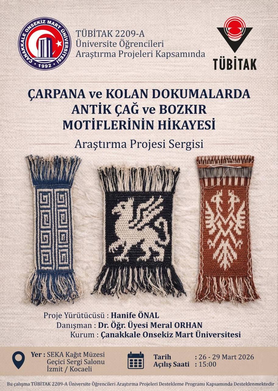Çarpana ve Kolan Dokumalarda Antik Çağ ve Bozkır Motiflerinin Hikâyesi