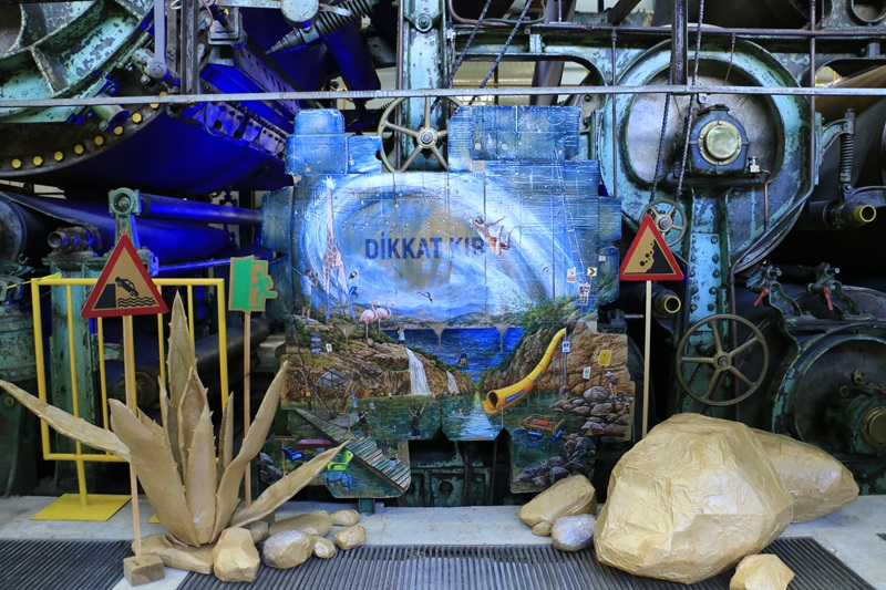 “Palimpsest: Kâğıt Enstalasyon Sergisi”