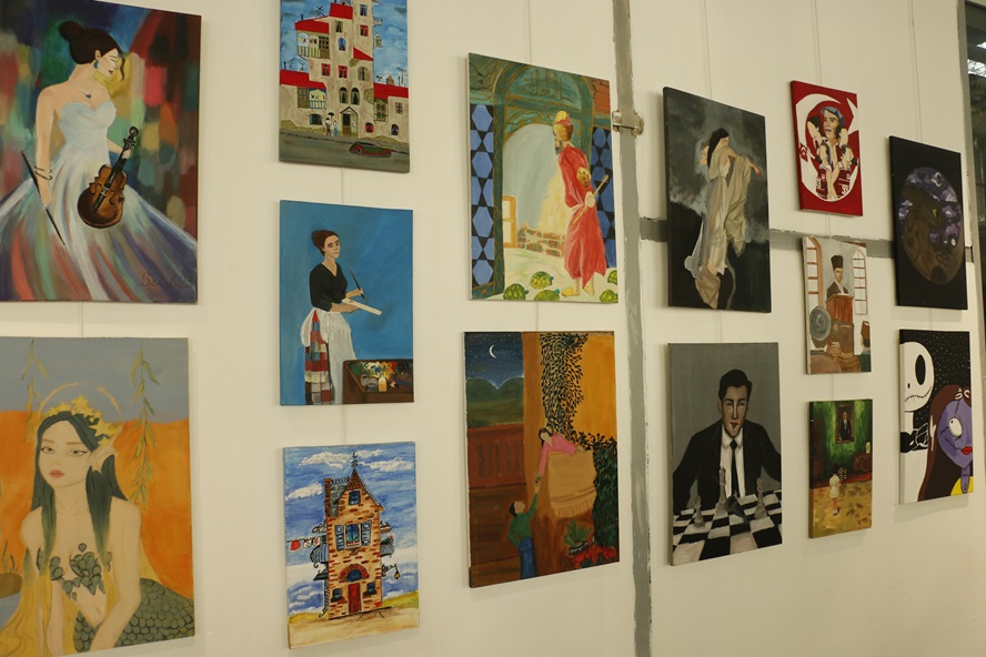 “Mimar Sinan Anadolu Lisesi ve Cahit Elginkan Anadolu Lisesi Yıl Sonu Resim Sergisi