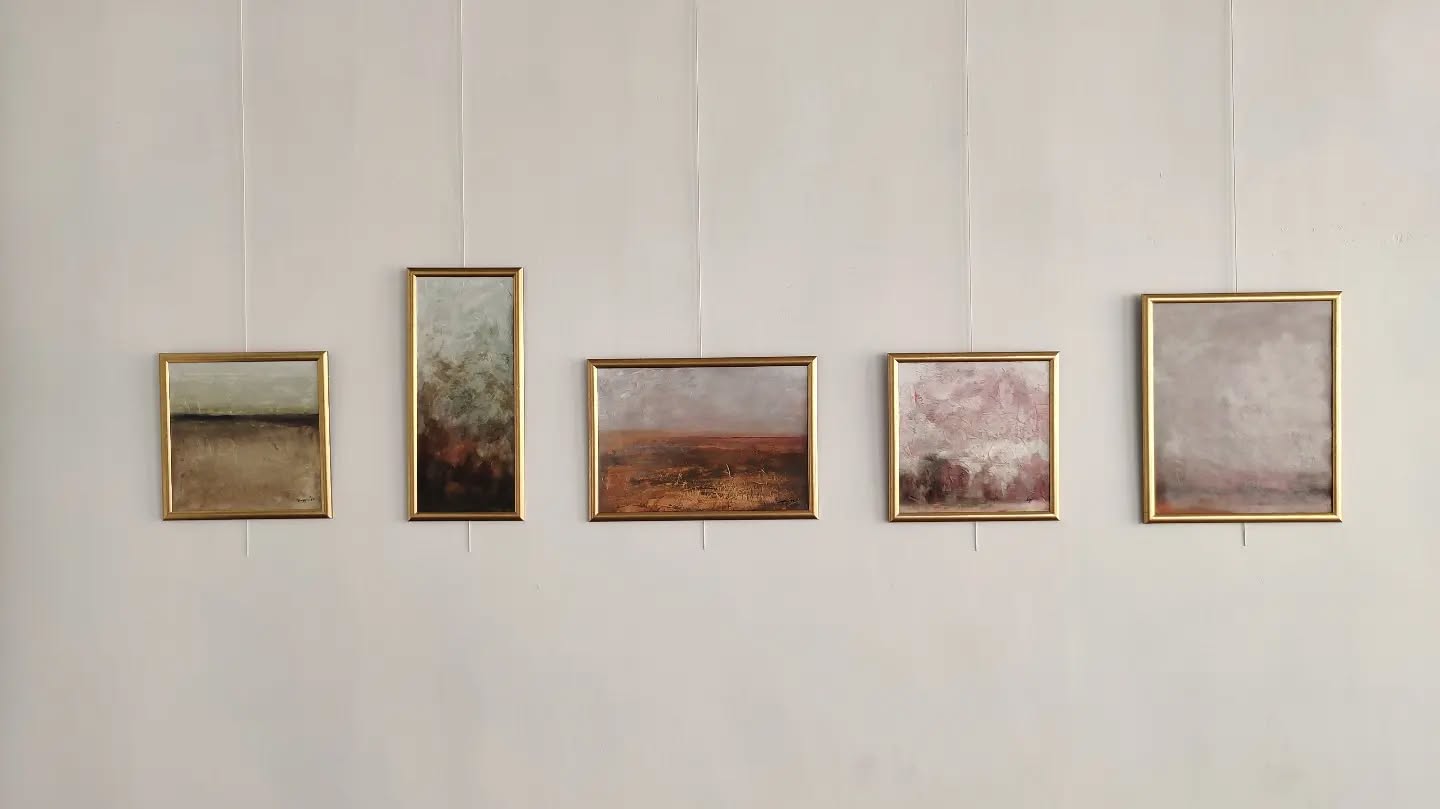 “Uzaktan Düş ’enler” Kişisel Resim Sergisi,E. Begüm Savçın